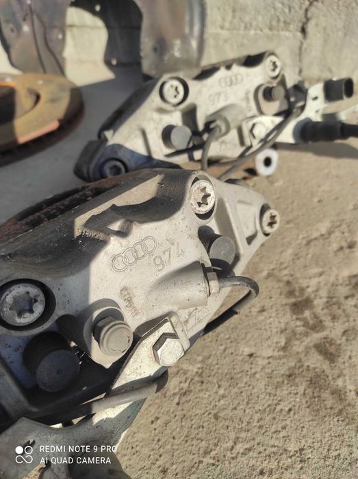 Audi A6 C6 a4 zaciski 974 973 jarzma 716 tarcze oryginał gwarancja 320