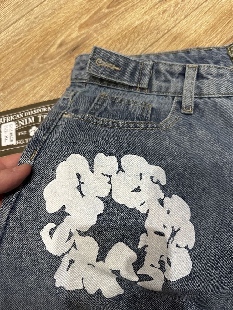Джинсові шорти Denim Tears. Залишились чорні!