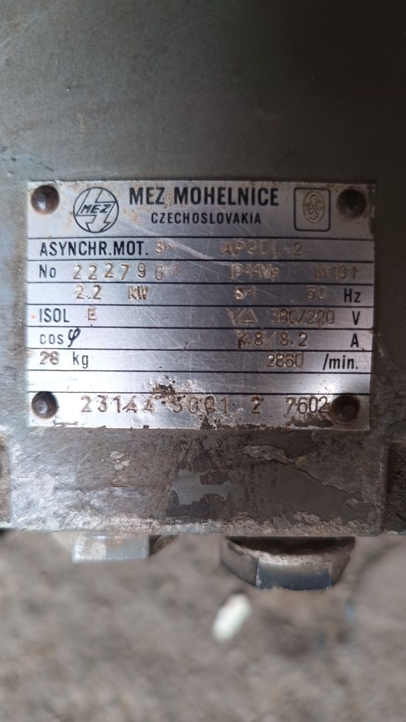 Silnik elektryczny 2.2kW 2860obrotow