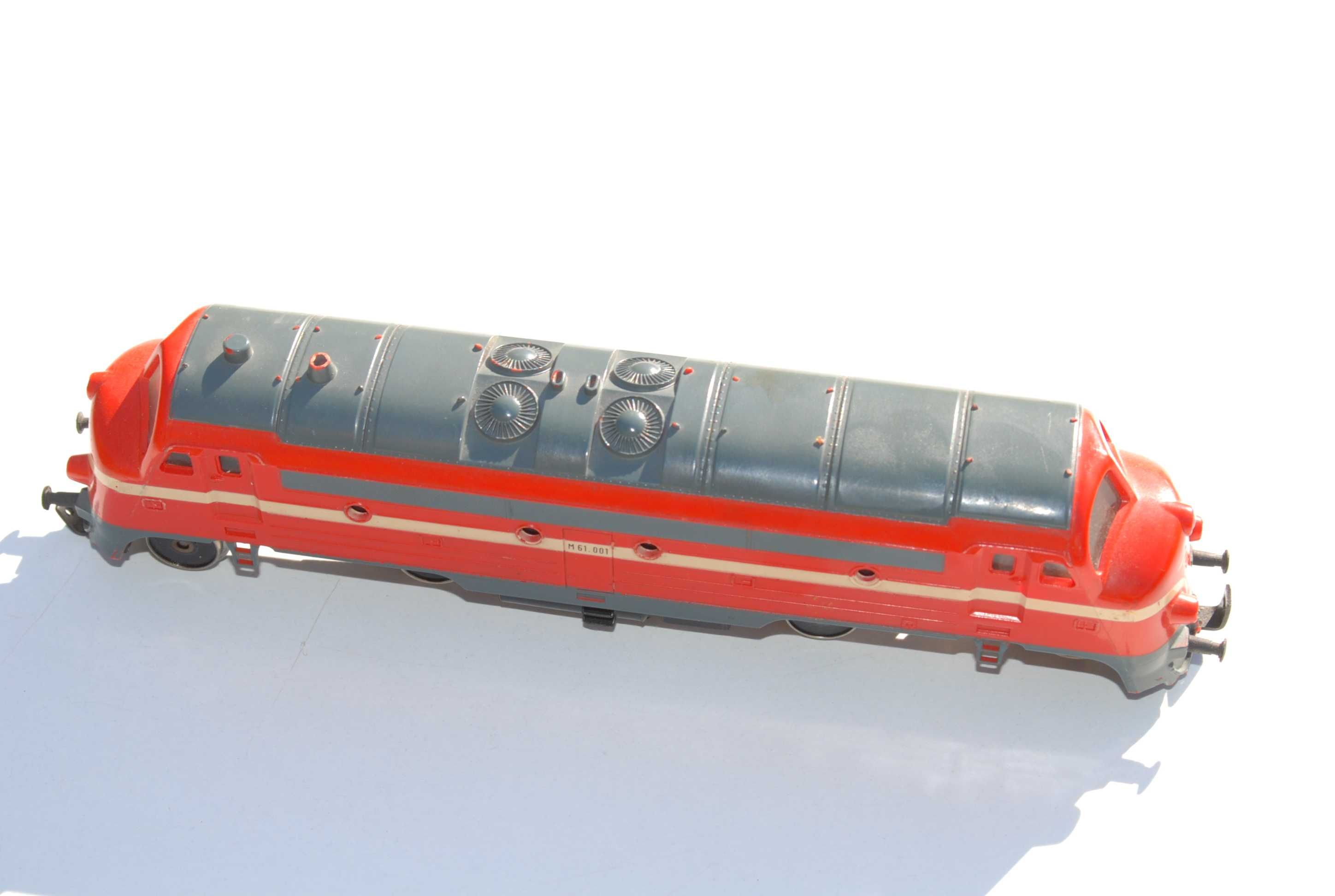 Stara zabawka lokomotywa NOHAB M 61 001 MAV, PIKO