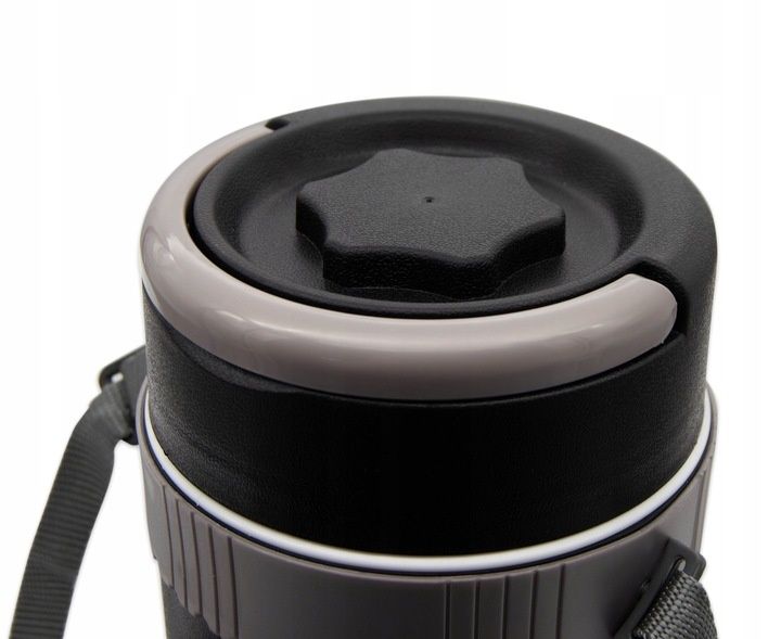 termos obiadowy menażka lunch box + 3 pojemniki pasek sztućce pp 1,8l