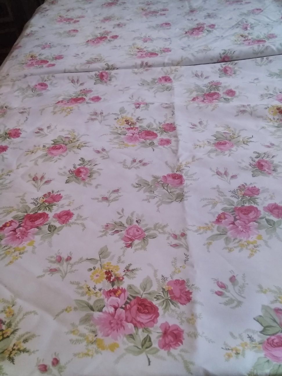 Par de Cortinados em Algodão
