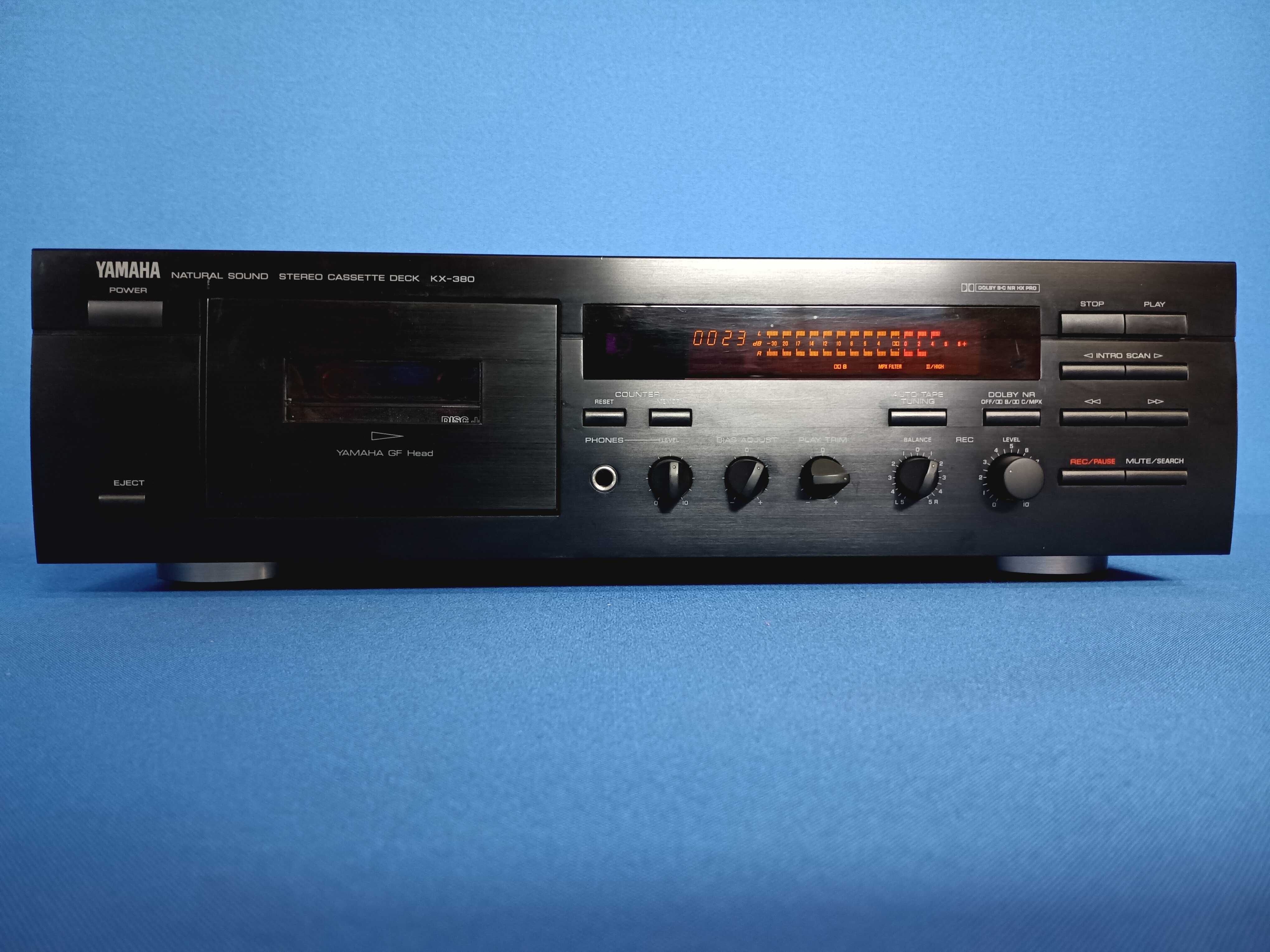 deck cassetes YAMAHA KX 380