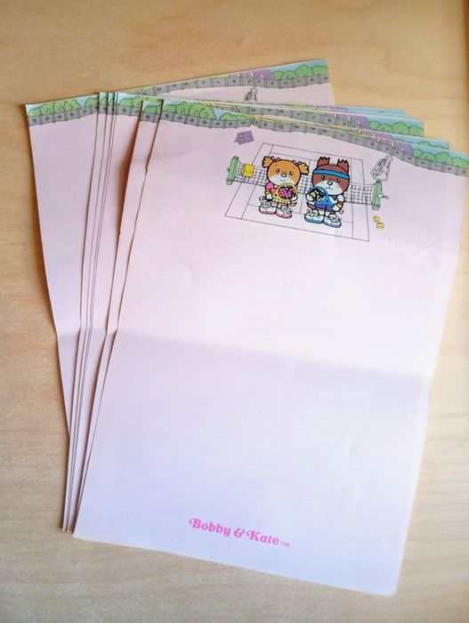 Bobby & Kate Ruler Set Japão 1981 raro.