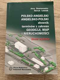 Słownik terminów z zakresu geodezji map i nieruchomości