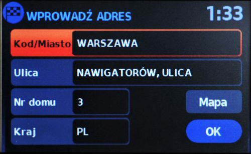 NISSAN LCN 1 NV200 CUBE QASHQAI JUKE polskie menu lektor mapa