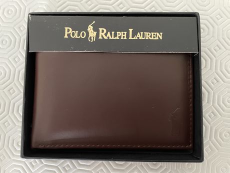 Carteira em pele Polo Ralph Lauren
