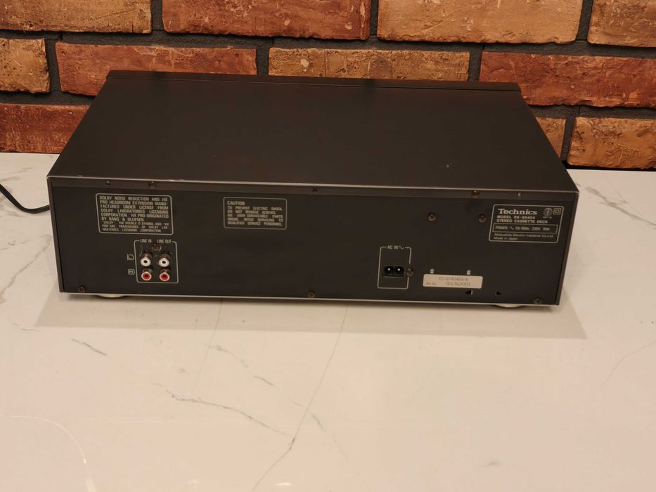 TECHNICS RS-BX404 ! Porządny magnetofon kasetowy