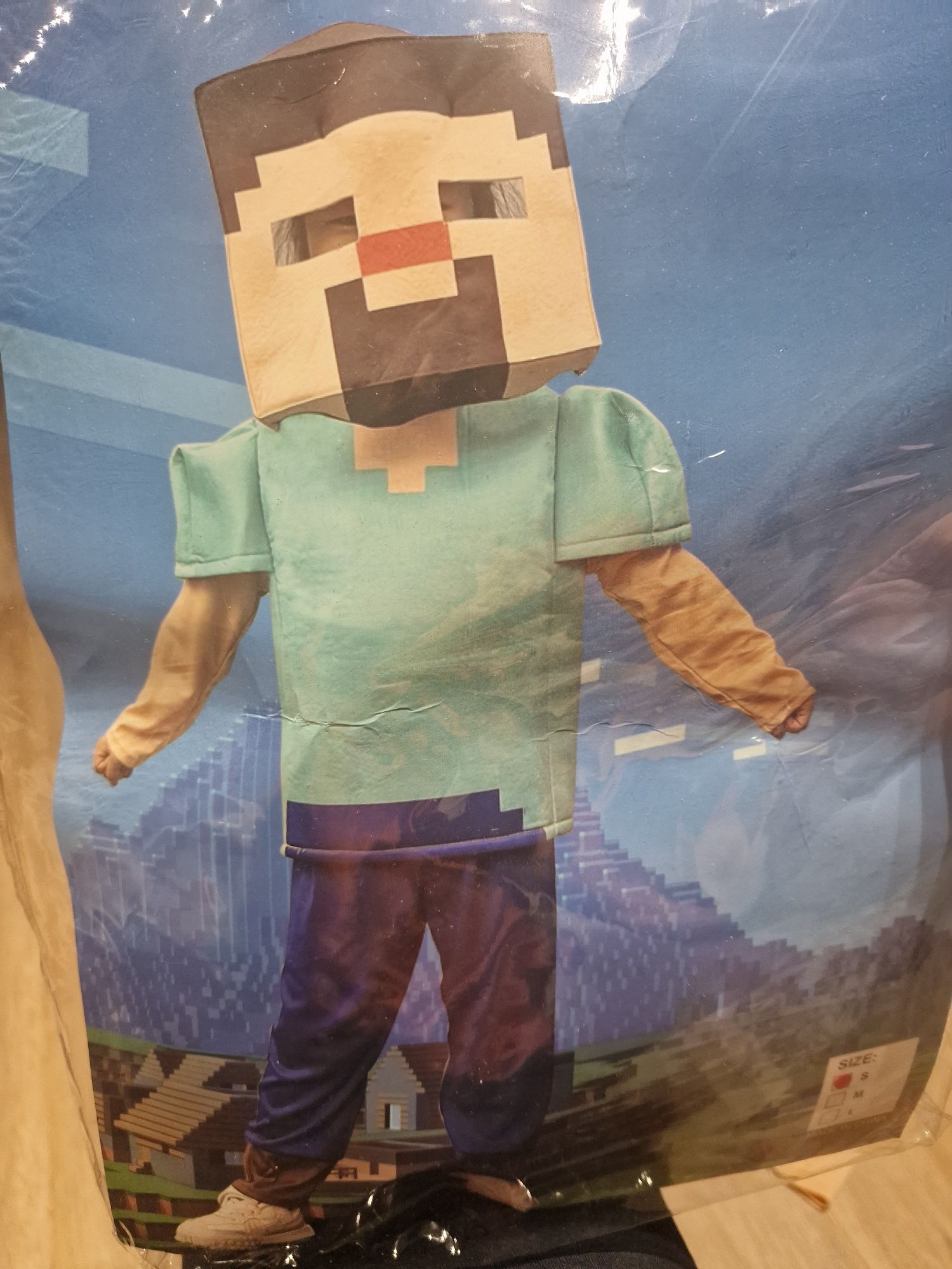 Strój Karnawałowy Przebranie na Bal Minecraft 120-130