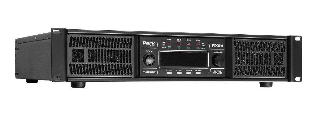 Четырехканальный усилитель PARKAUDIO RX9D с DSP процессором и PFC