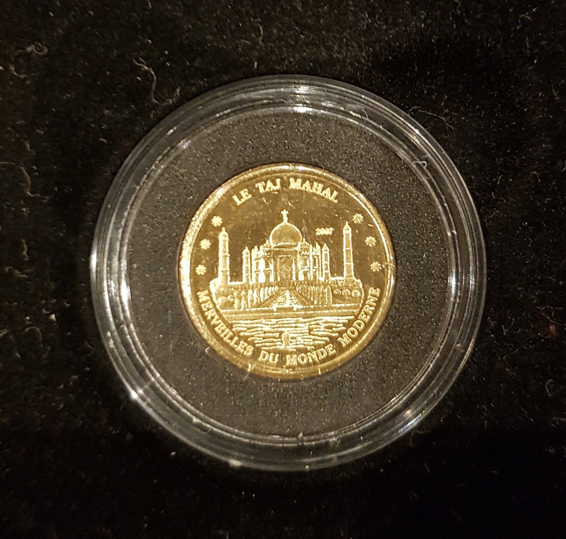 Złote monety Siedem Cudów Świata