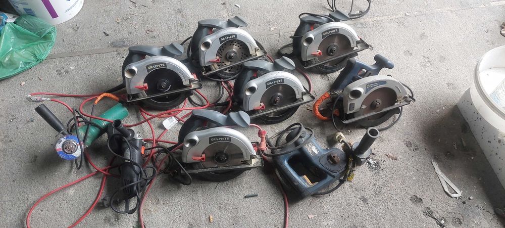 Pilarki tarczowe graphite wiertarka szlifierka piła OKAZJA   ZESTAW !