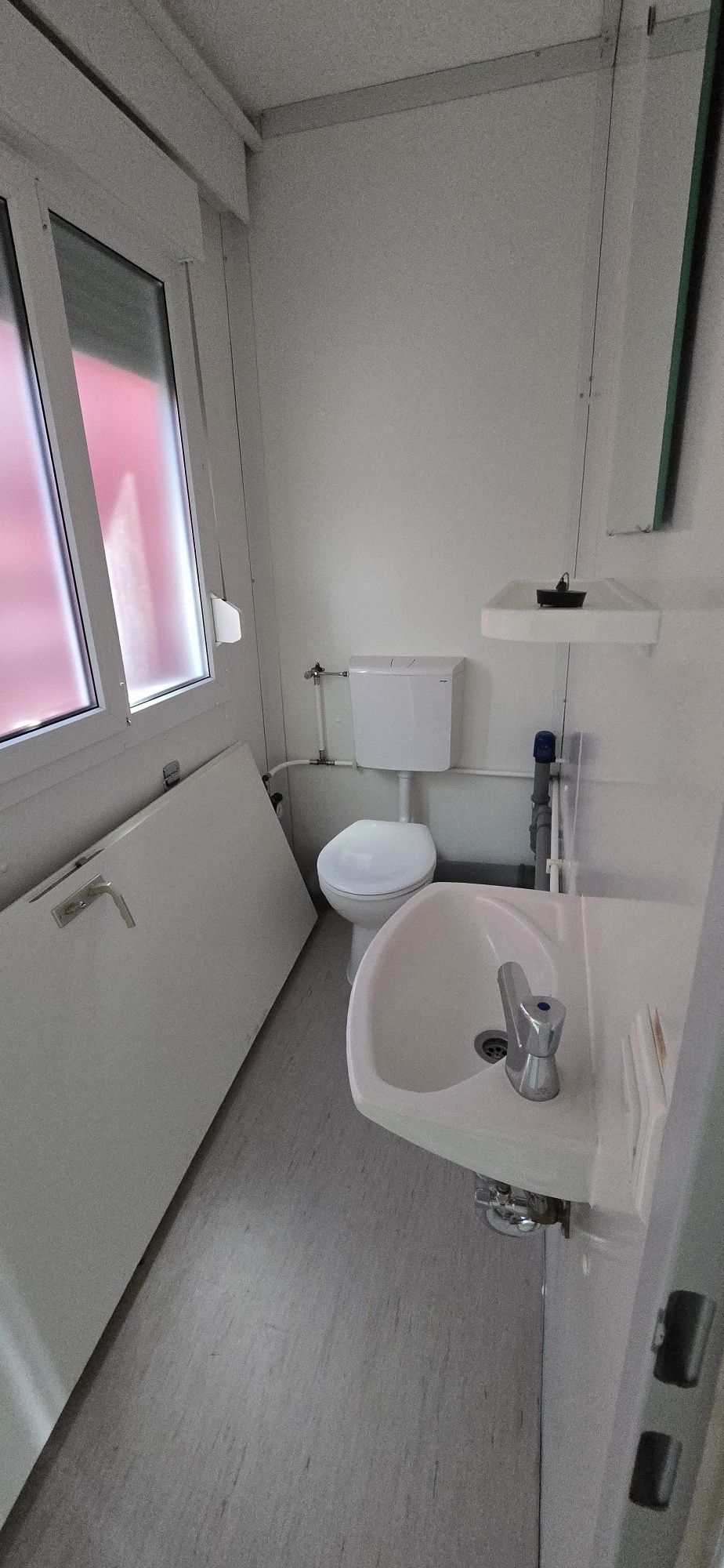 Zestaw Koneterowy Biuro Zaplecze budowy Sklep Kiosk Pawilon 54m² WC