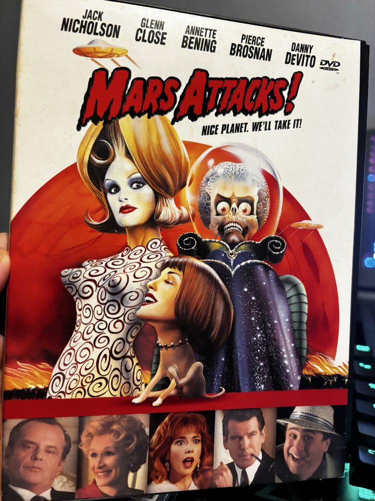 Mars Attacks płyta DVD w bardzo dobrym stanie