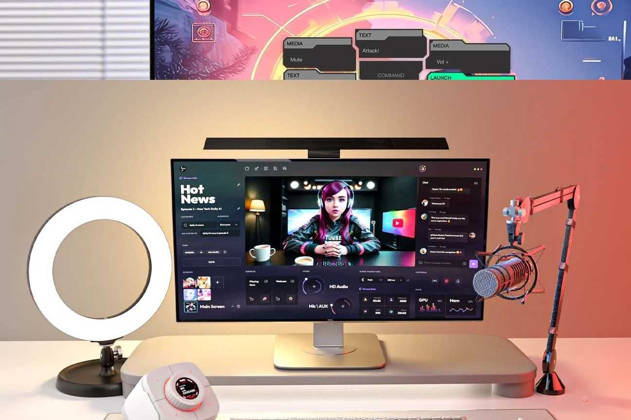 Stream Deck настільний контролер Cololight Coloplay (Cyberpunk)