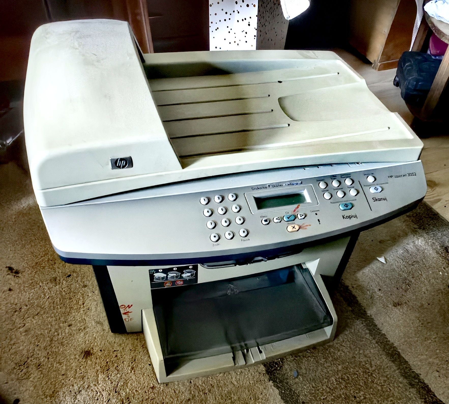 Drukarka laserowa hp 3052
