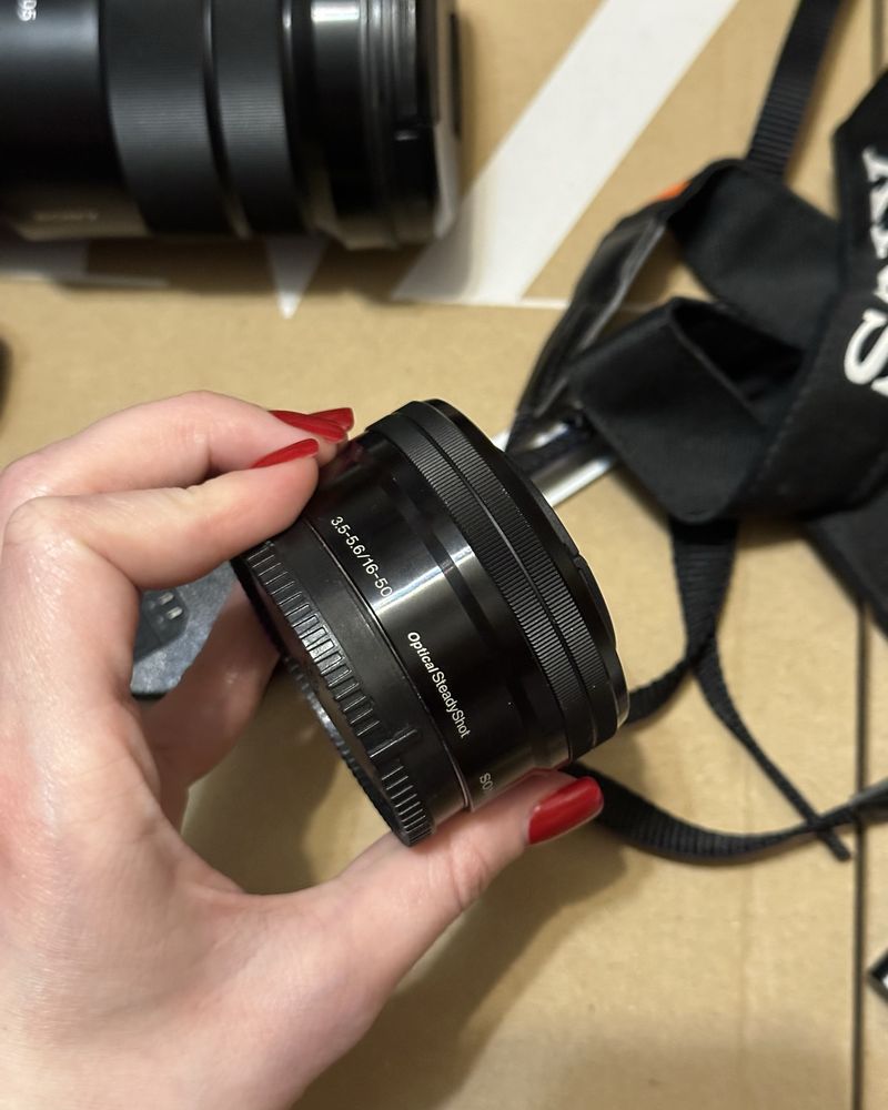 Комплект техніки з sony a6300 + sony 18-105 f/4, sony 16-50