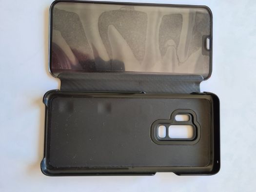 Capa para telemovel Samsung S9+ - flip tampa vidro