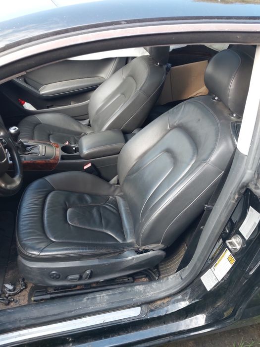 Fotele A5 8T Audi kanapa skora skorzane elektryczne