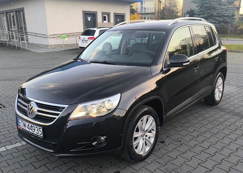 Volkswagen Tiguan Napęd 4x4, Skrzynia automatyczna DSG, Nawigacja, Xenon, Skóra