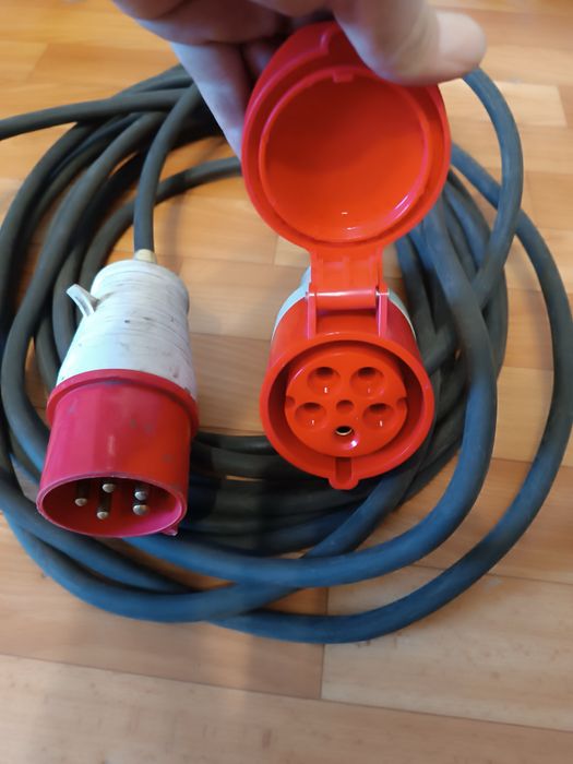 Удлинитель 380в длина 9м