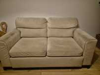 sofa 2 osobowa, rozkładana za darmo