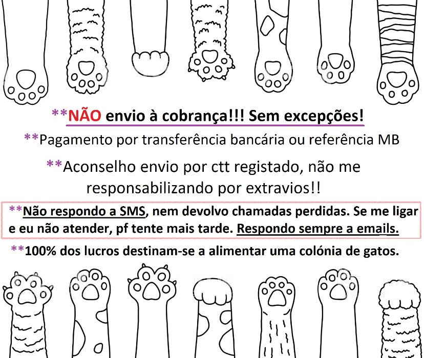 Leggings cinzentas com gatos, NOVAS, oferta de portes