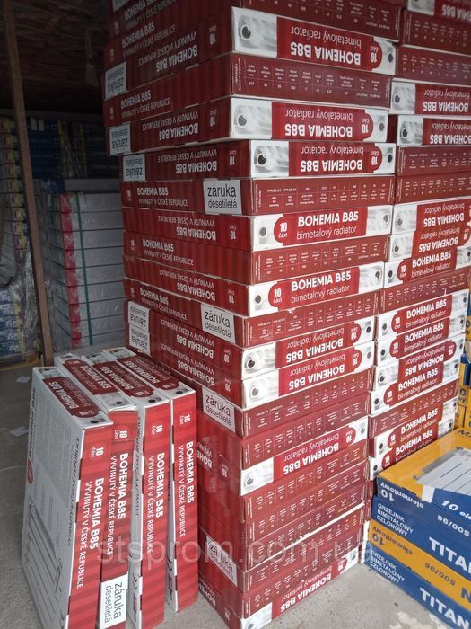 Биметаллические радиаторы BOHEMIA B96 500/96