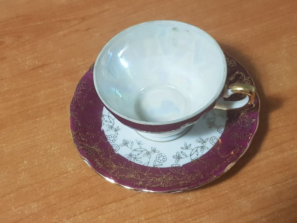 Chibata Japan filiżanka do kawy i spodek porcelana