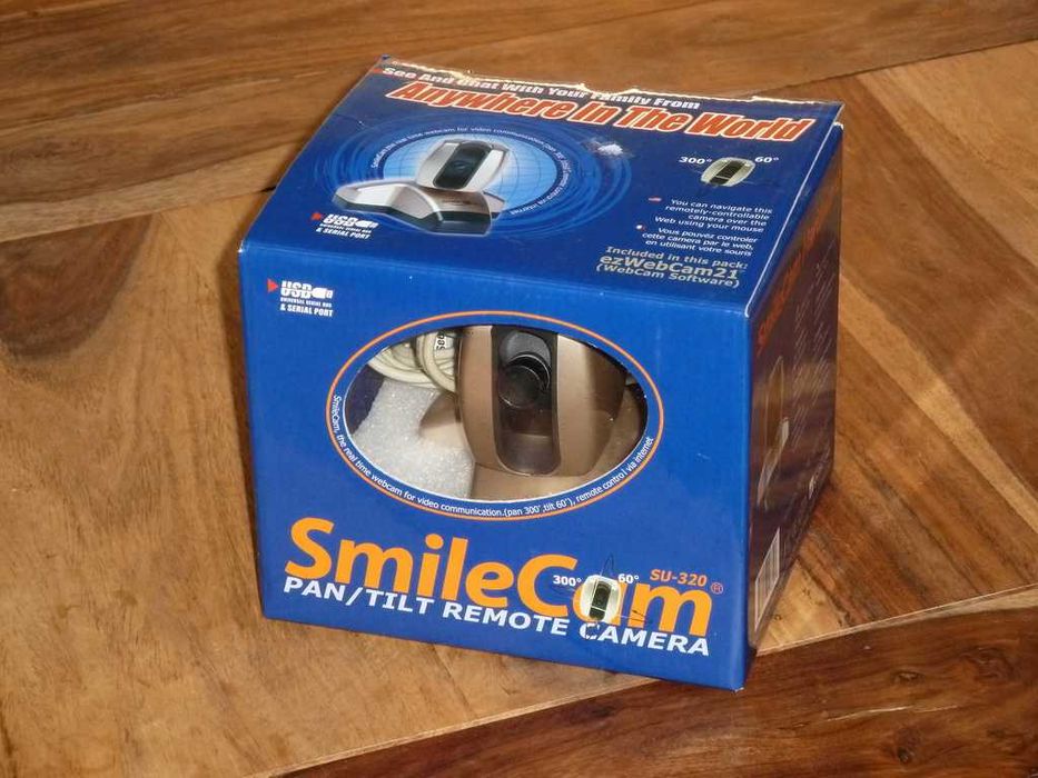 RETRO PC - Kamera internetowa SMILECAM (jak Logitech) -zdalna obsługa-