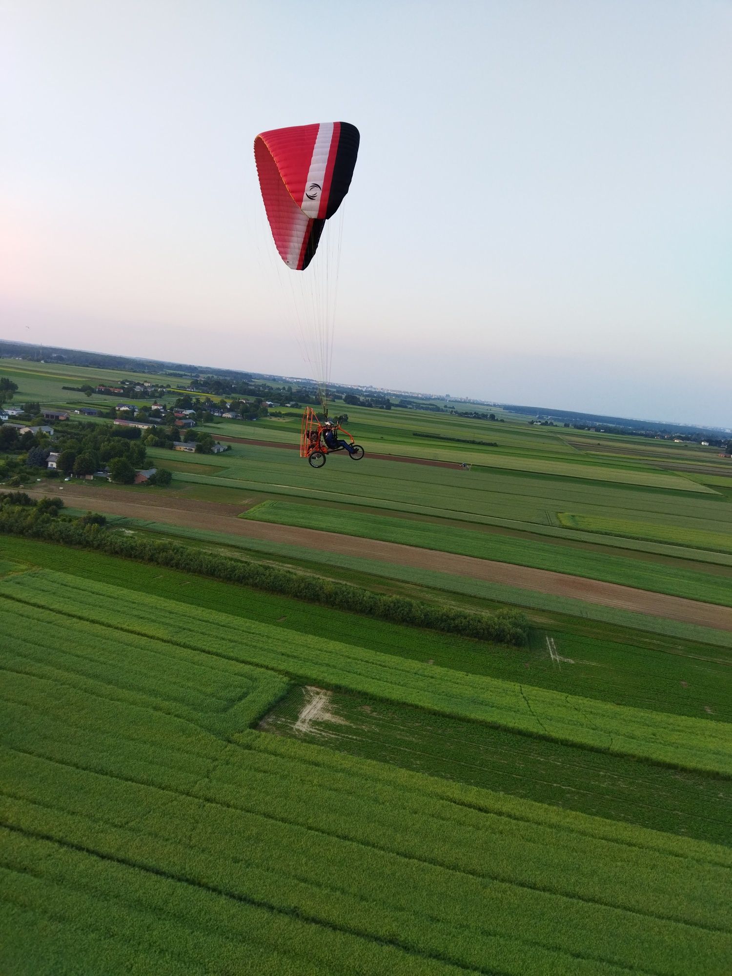 Loty motoparalotnią w tandemie Lublin