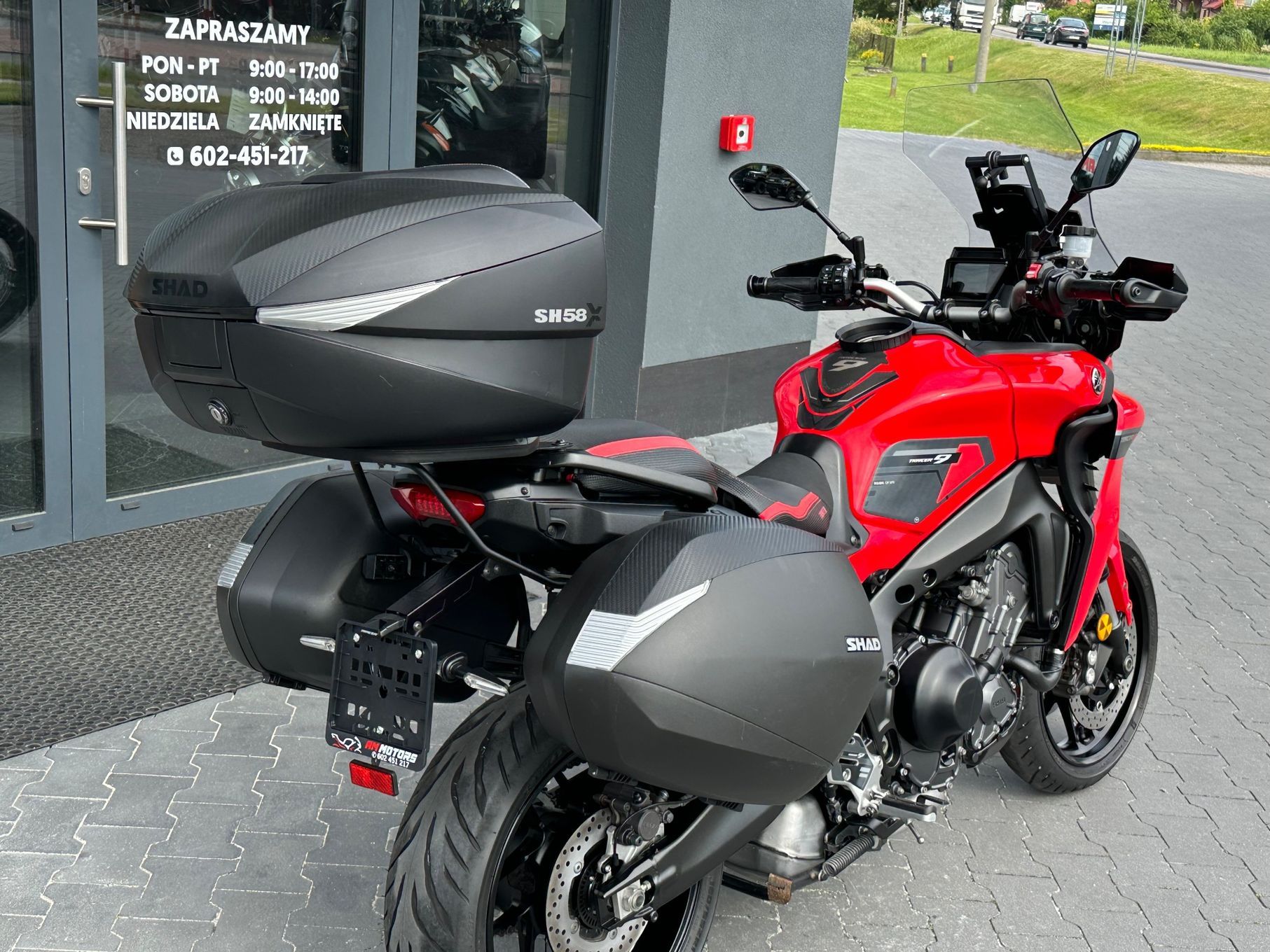 Yamaha Tracer 9 model 2021, Idealny STAN , Doposażenie , Bezwypadkowy DOSTAWA PL
