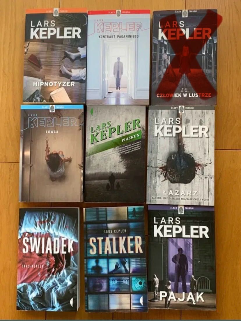 Lars Kepler  4 książek z Joona Linna