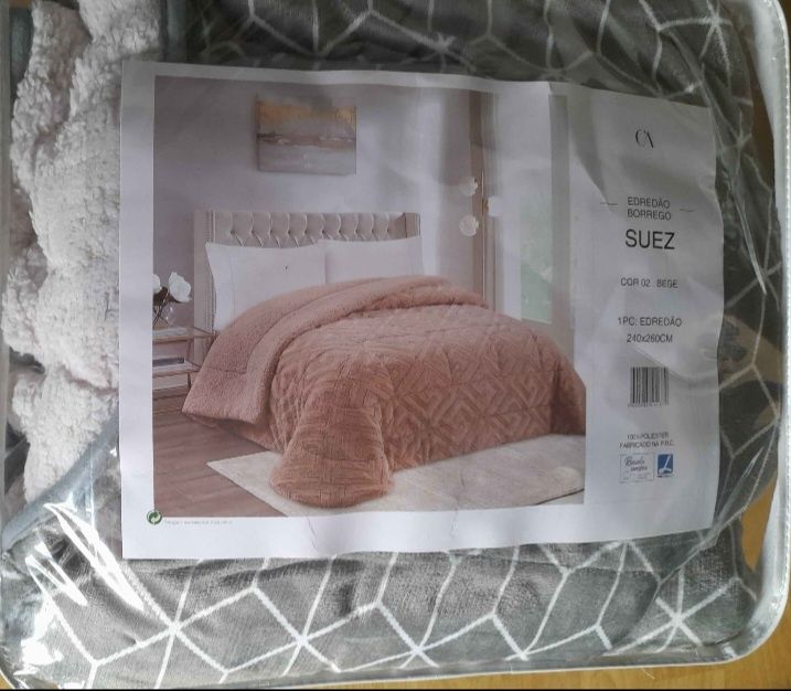 Edredão Borrego no interior