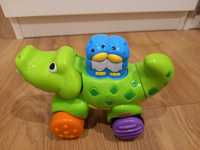 Fisher Price Aligator na kolkach do raczkowania krokodyl