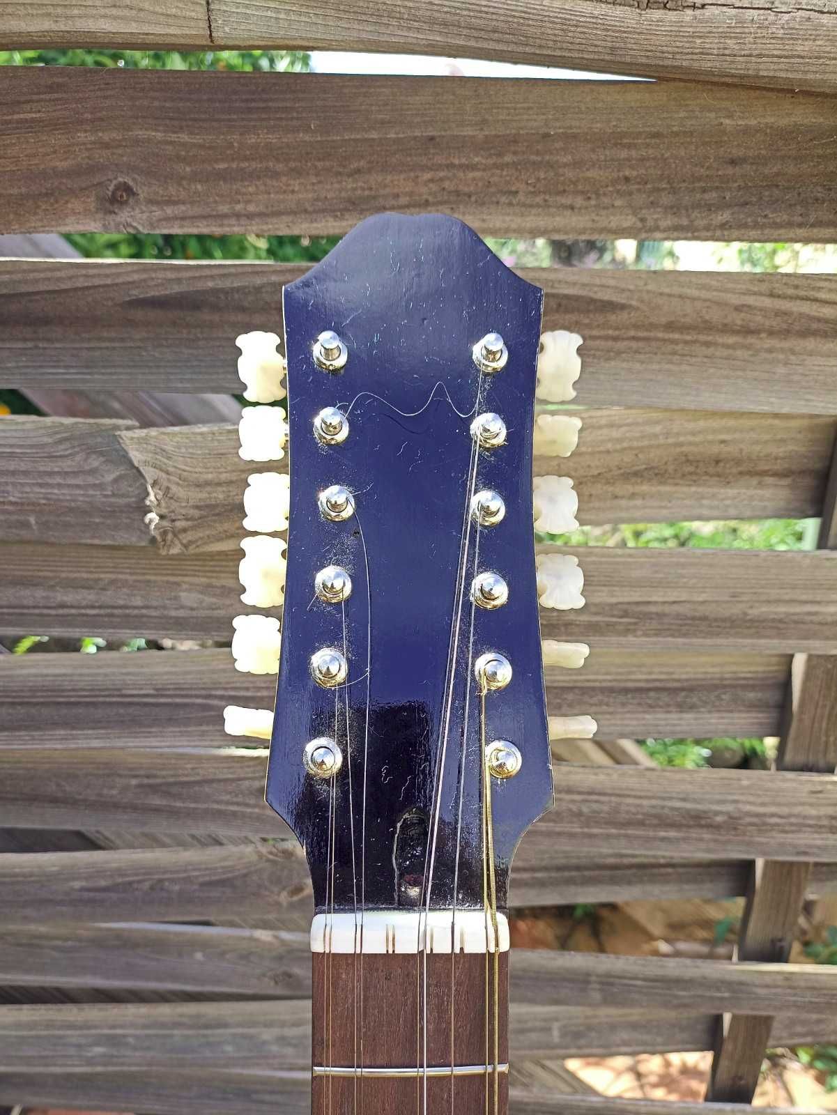 Luthier Built LEFT HAND / CANHOTO 12 String Acoustic Guitar / Guitarra