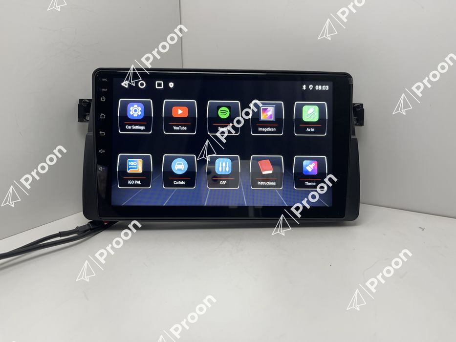 Auto Rádio Bmw E46 Android 2 din ano 1998 até 2006