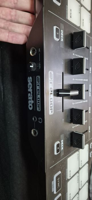 Kontroler DJ 4 kanały reelop beatmix mk 4 kanały mikser