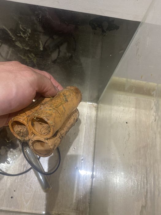 Kostka akwarium korzeń grzałka krewetkarium