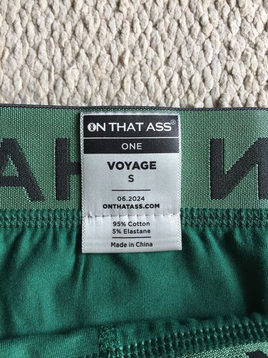 Boxers homem -- tamanho S -- VERDE --- Marca : On That Ass