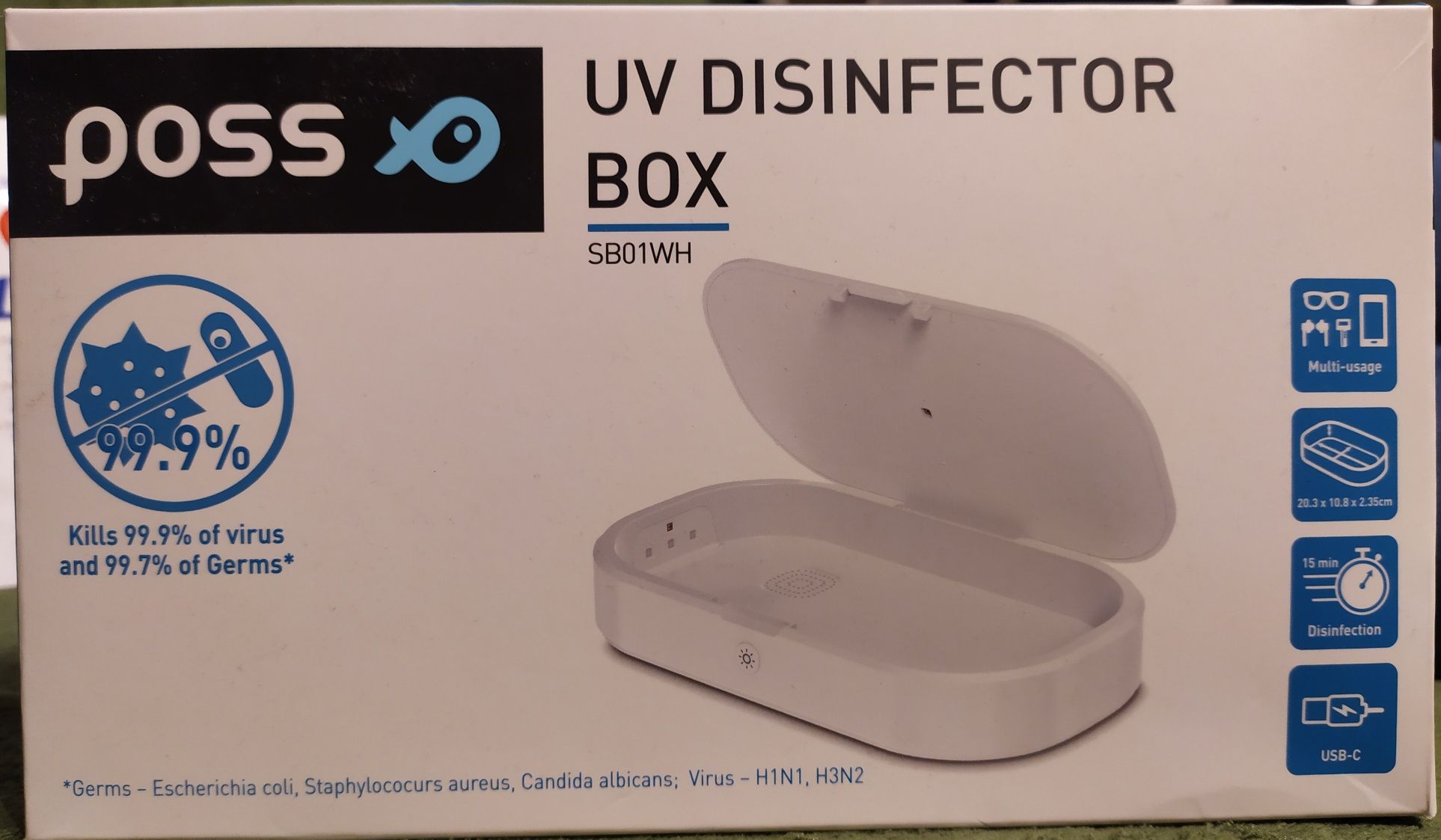 Sterylizator UV Disinfector Box SB01WH