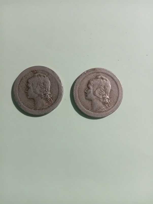 Moedas antigas de 20 centavos Anos 1920/1921