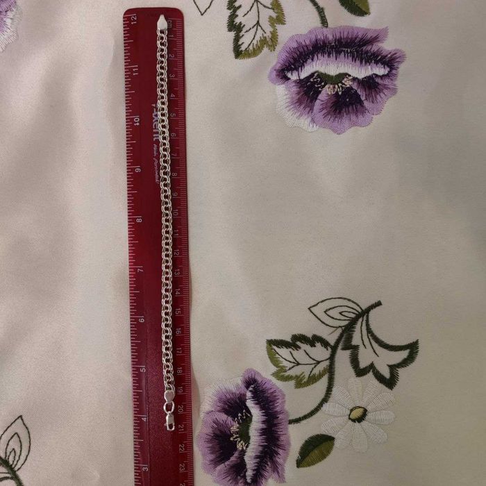 Браслет срібний 21см