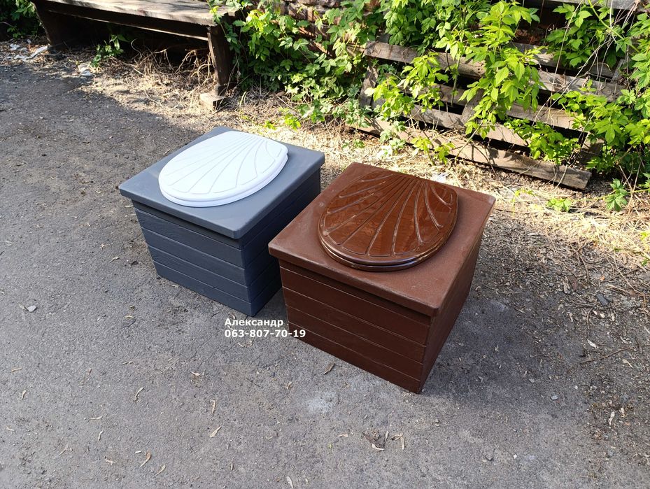 Сидіння для дачного туалету / в будинок під відро ( ящик сидушка )