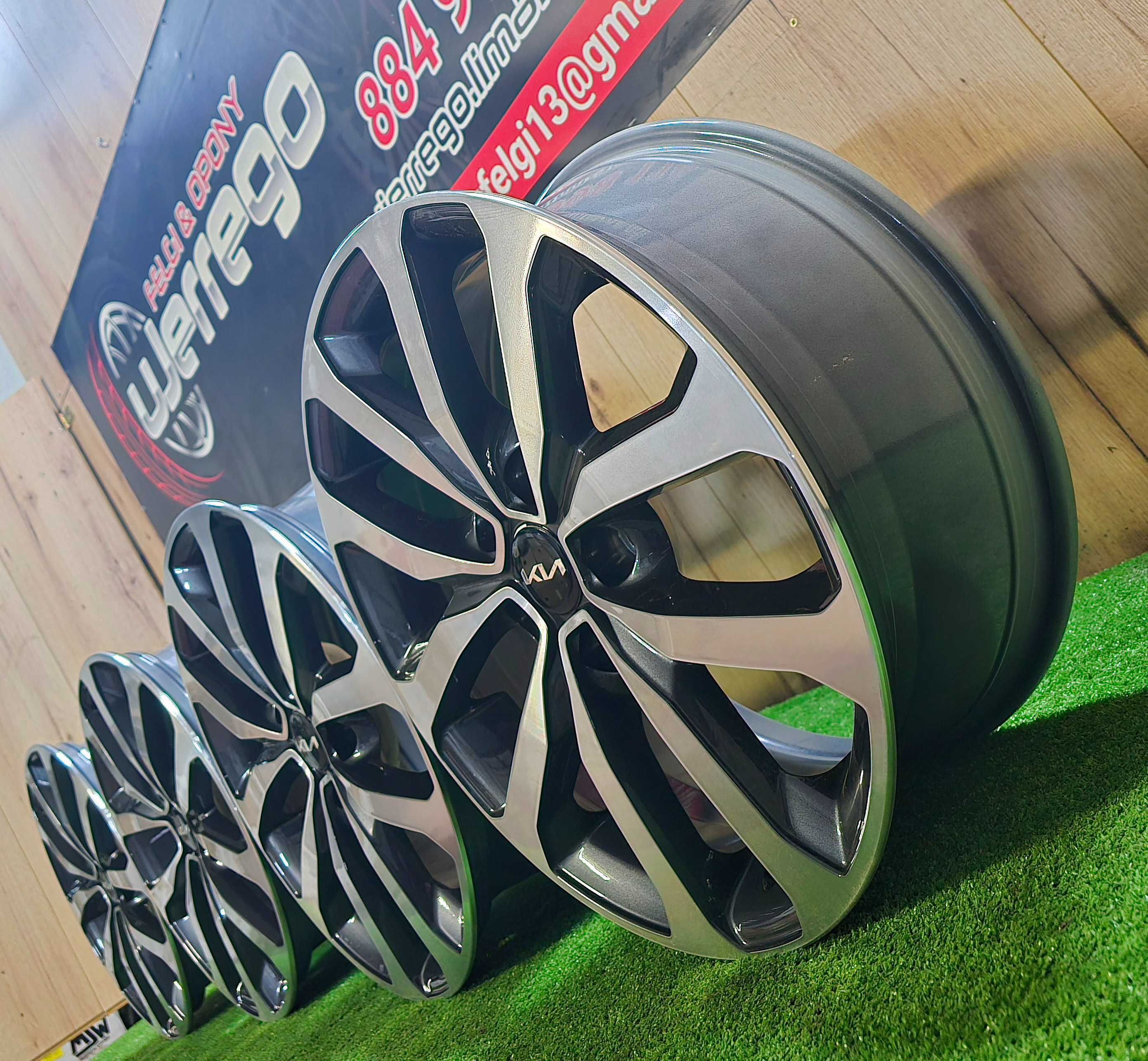 NOWE ALUFELGI KIA 17x5x114,3 - Carens,Cee'd Niro,Soul, Xceed, Sportage