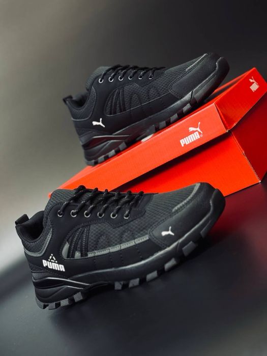 Кожанные кросовки Puma Gore-Tex водонепроницаемые кроссовки пума