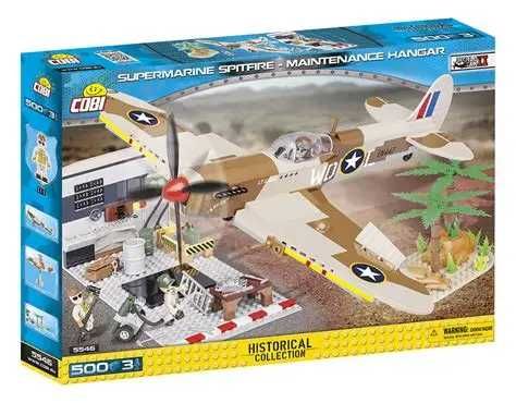 Cobi nieotwarte - Supermarine Spitfire Mk.IX - Maintenance Hangar