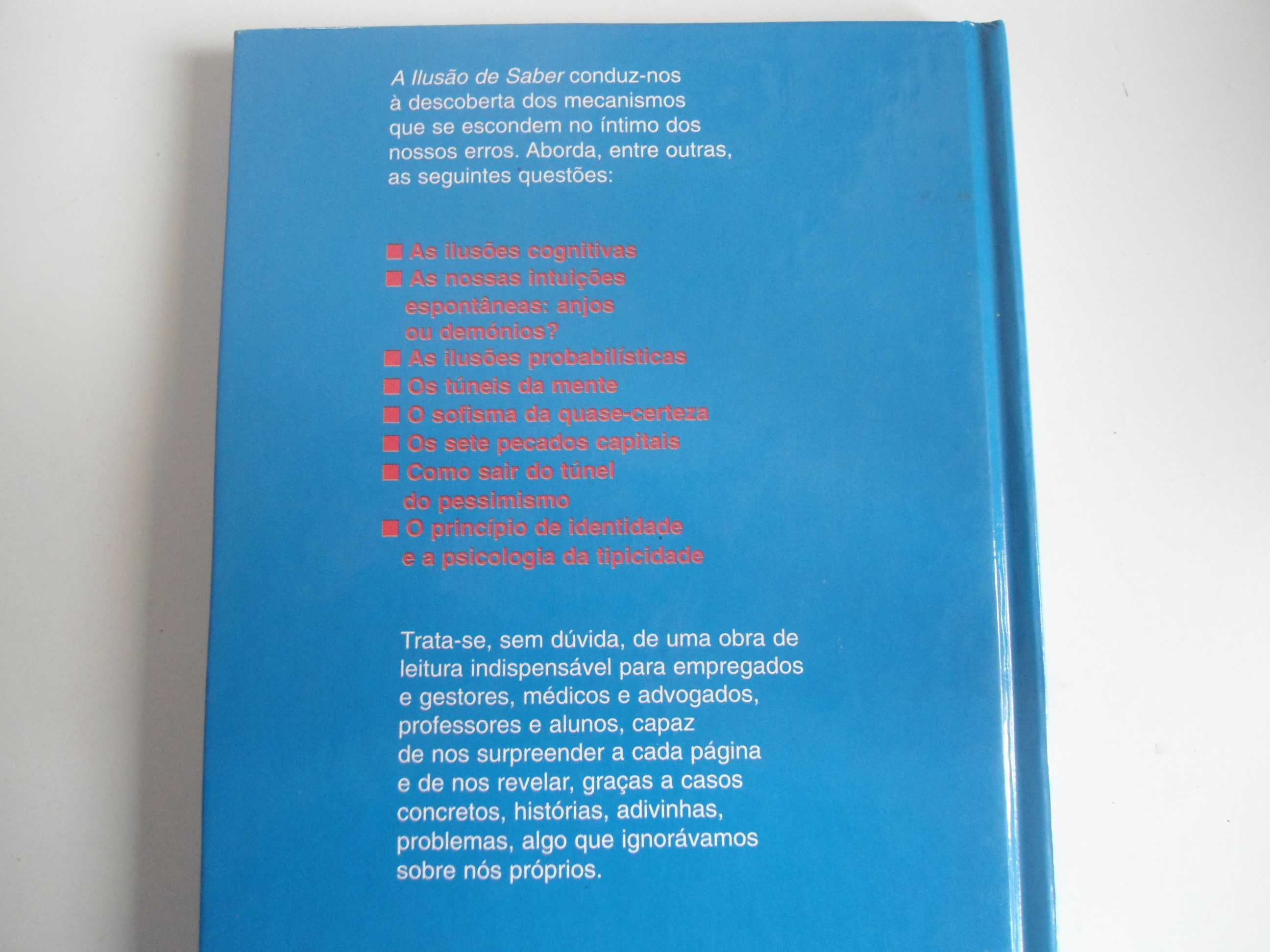 A Ilusão de Saber por Massimo Piattelli Palmarini