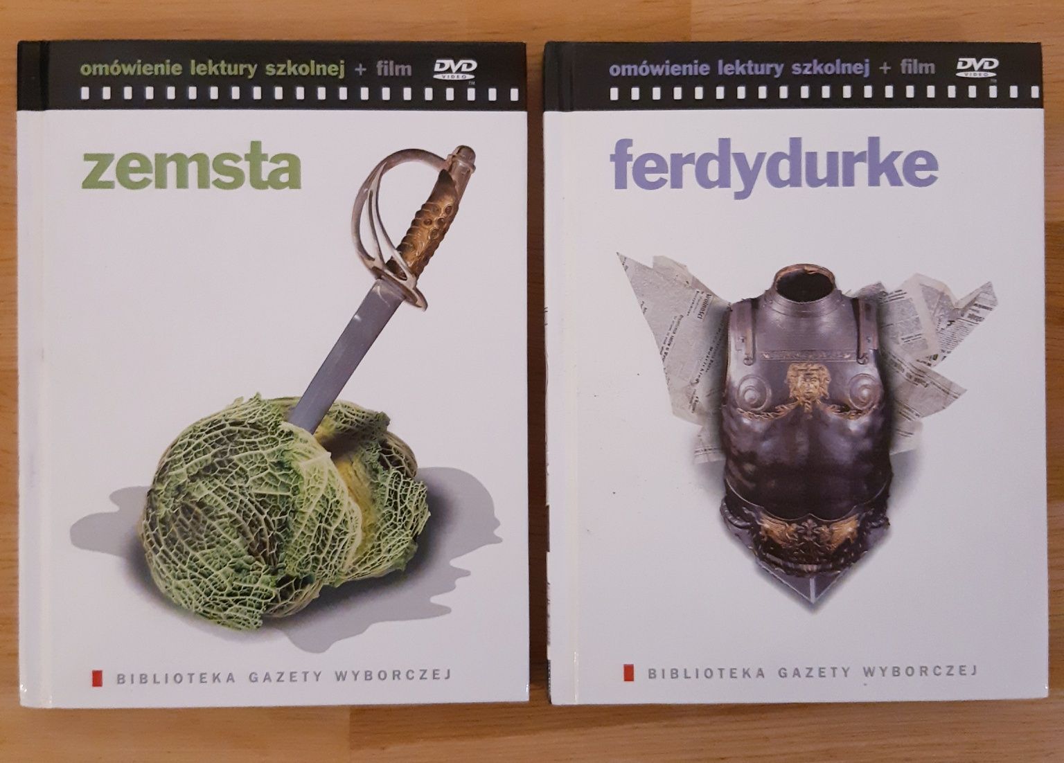 Filmy DVD - "Zemsta" oraz "Ferdydurke"