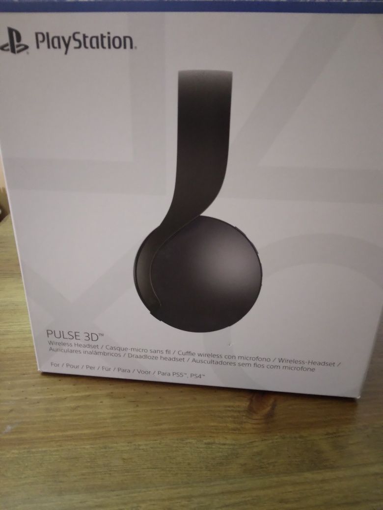 Auscultadores Sony PULSE 3D Midnight Black – Wireless | Como Novos!